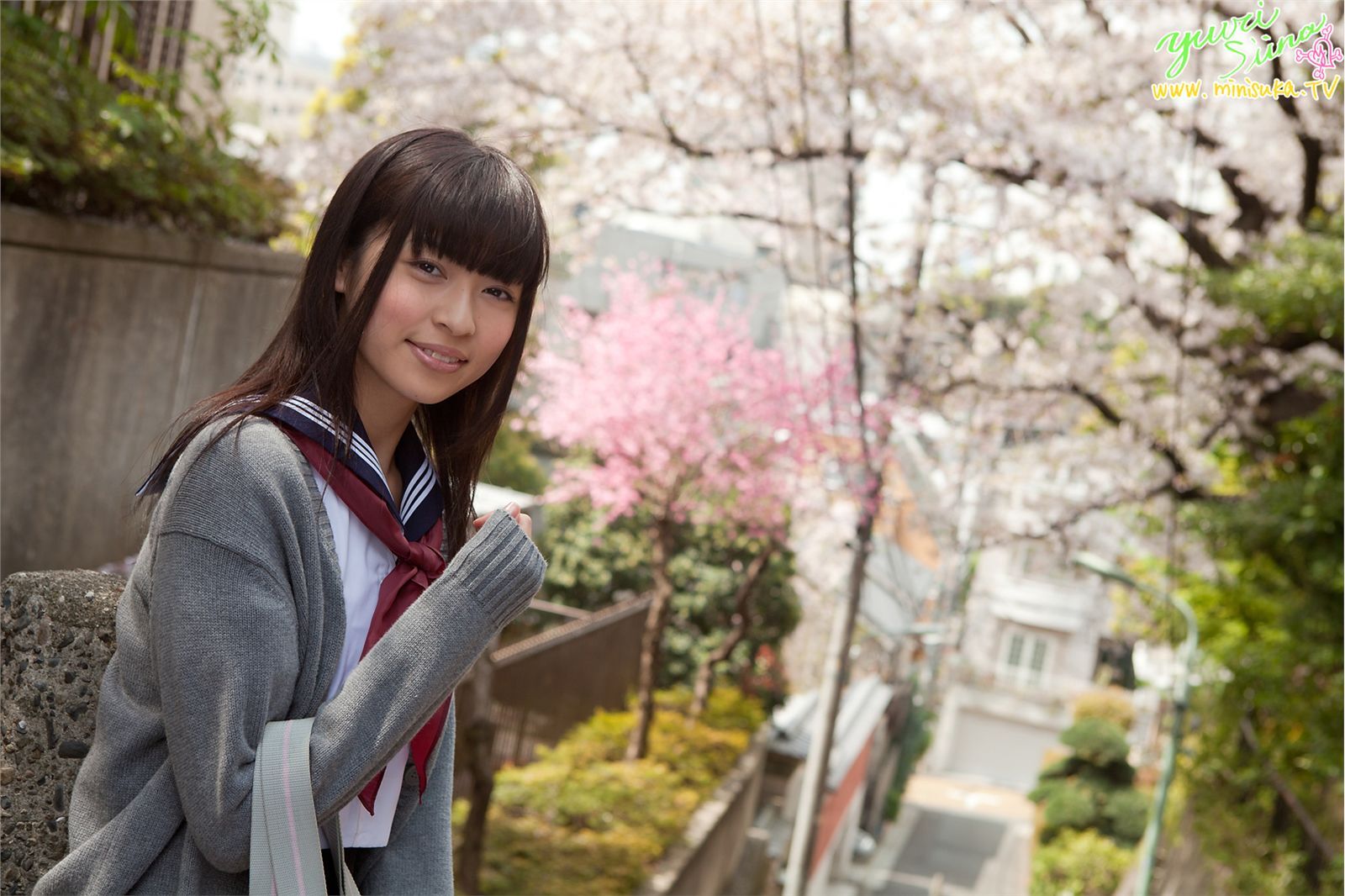 现役女子高生 Yuuri Shiina [Minisuka.tv] 2011.07